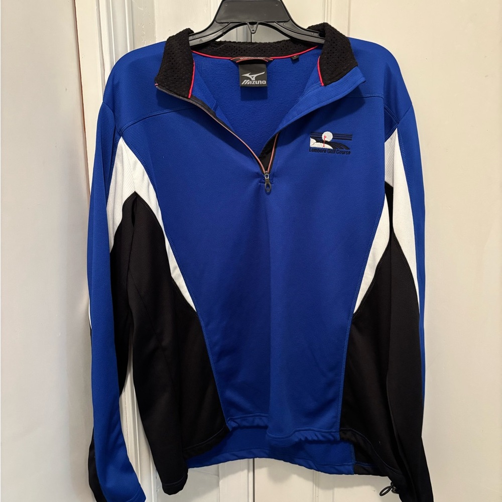 Mizuno Blue Warmalite Pullover